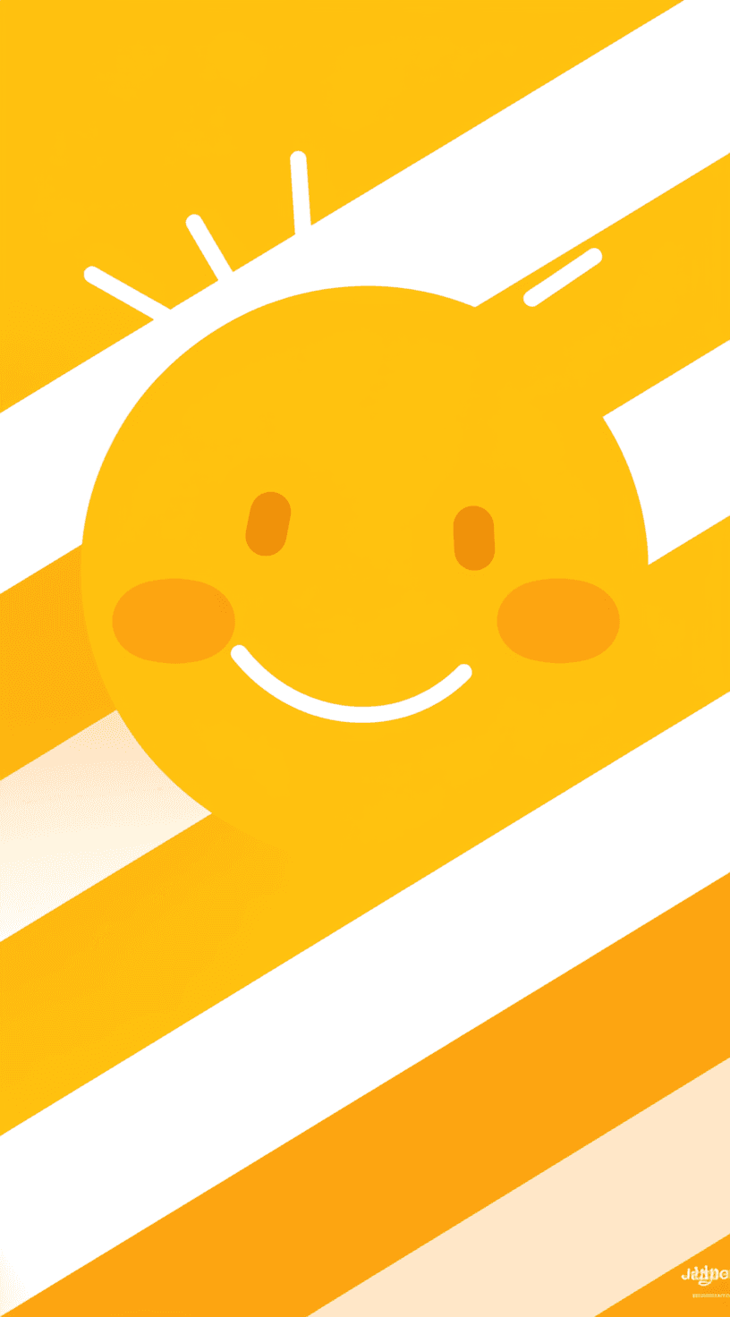 Fun Emoji Golden original repeating artwork