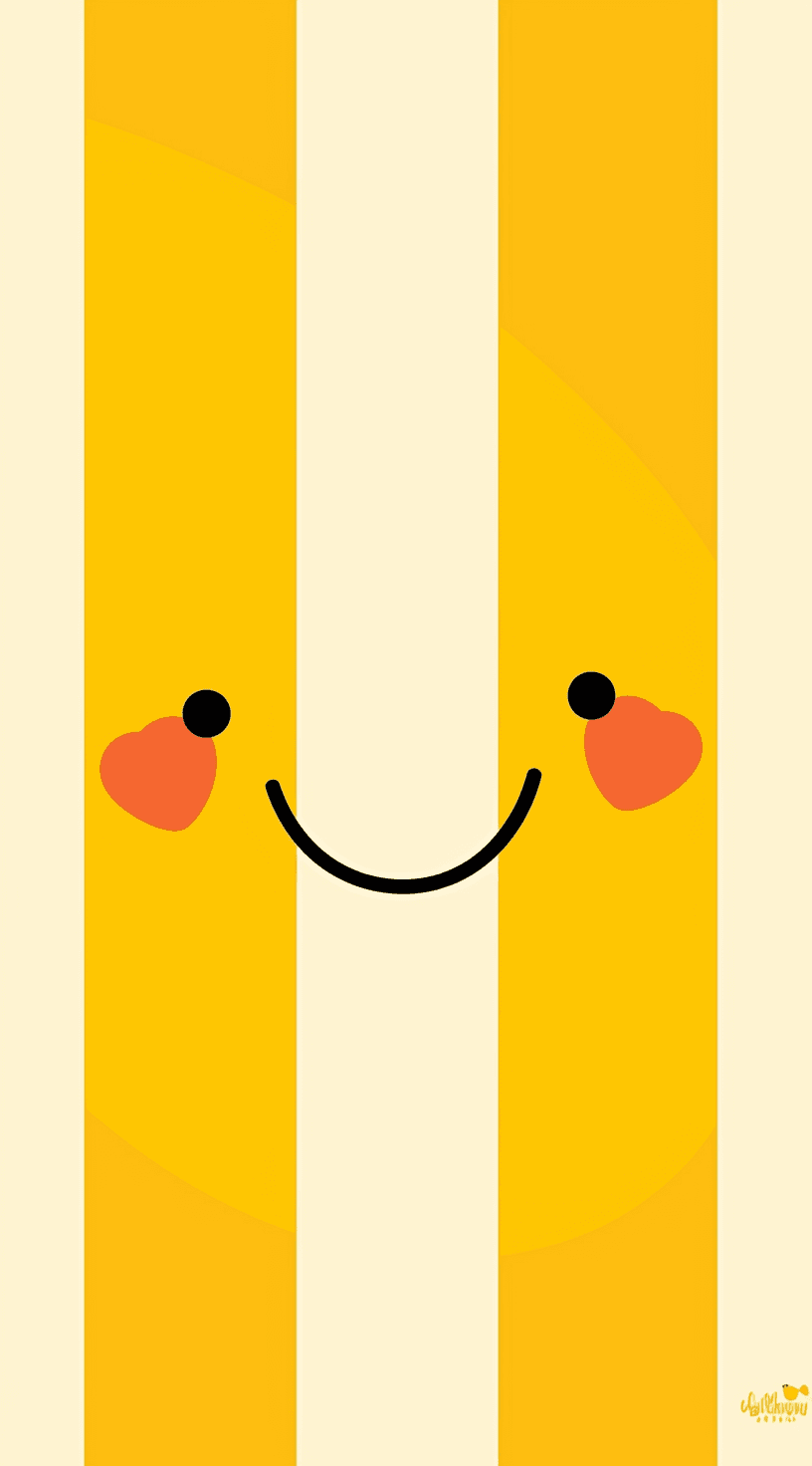 Fun Emoji Spring original repeating artwork