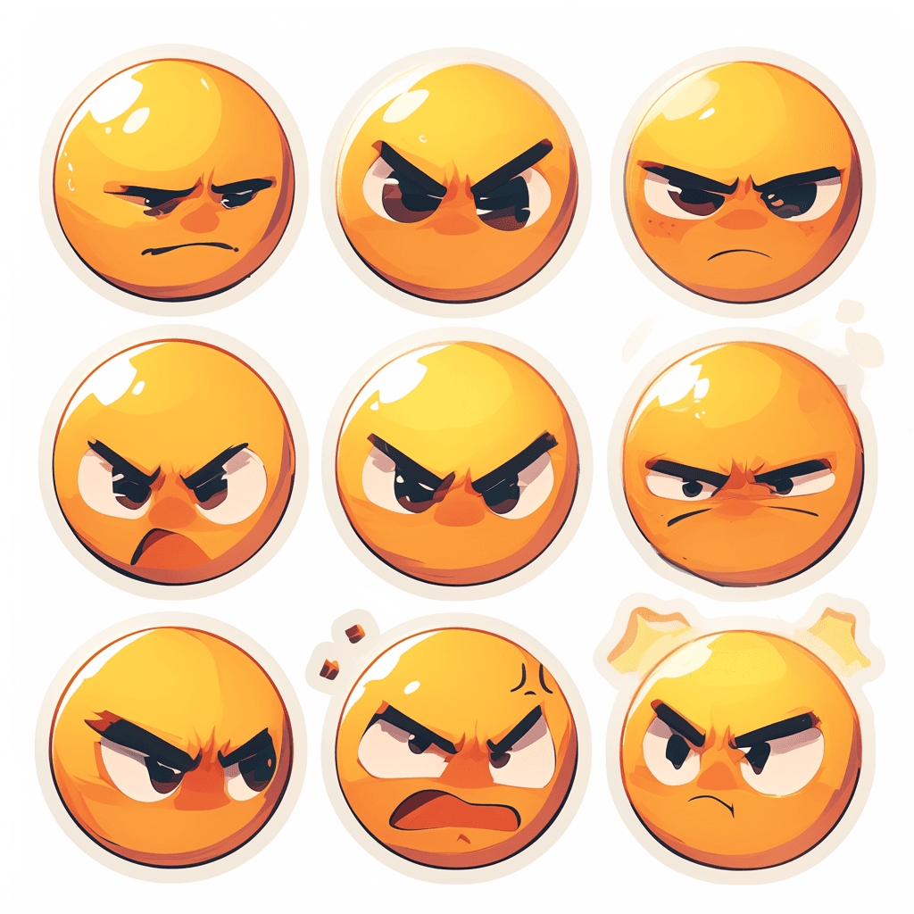 Fun Emoji original repeating artwork
