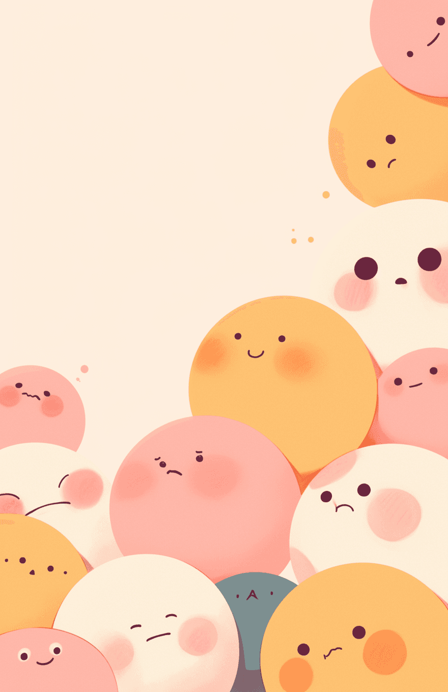 Fun Emoji Jam original repeating artwork