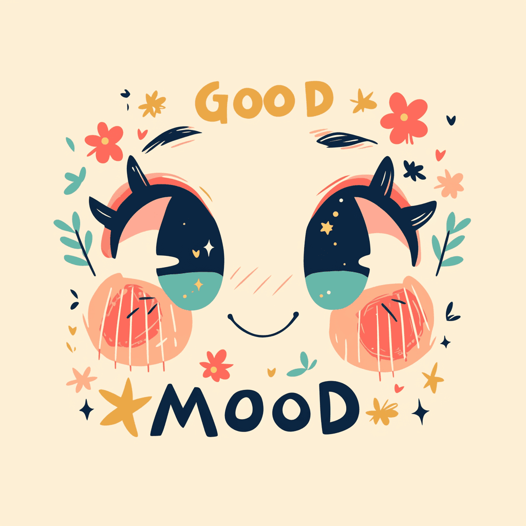 Fun Emoji Fizz original repeating artwork