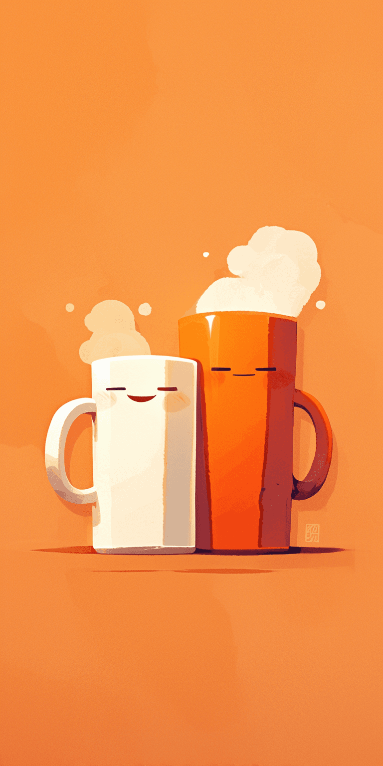 Funny Cup 001 original repeating artwork