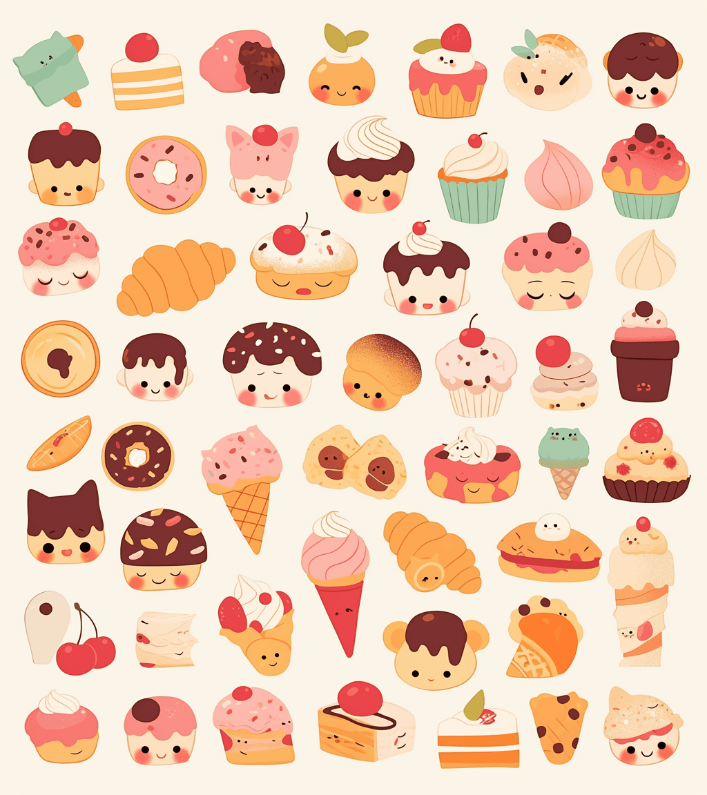 Cake Valley original repeating artwork