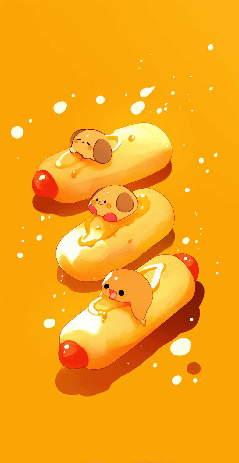 Dog Groove original repeating artwork