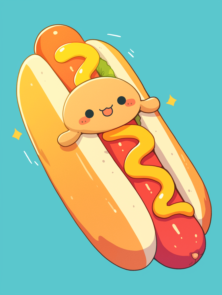 Dog Neon original repeating artwork