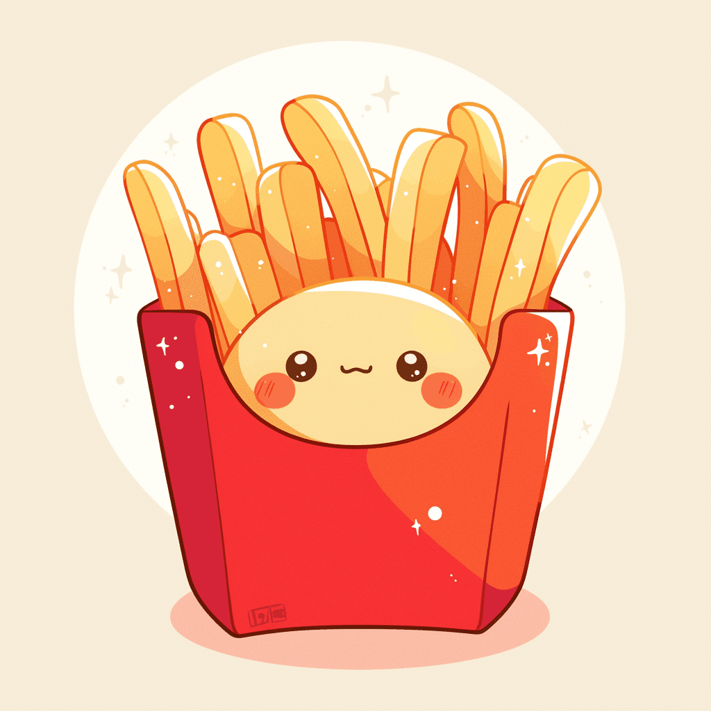 Fries 004 original repeating artwork