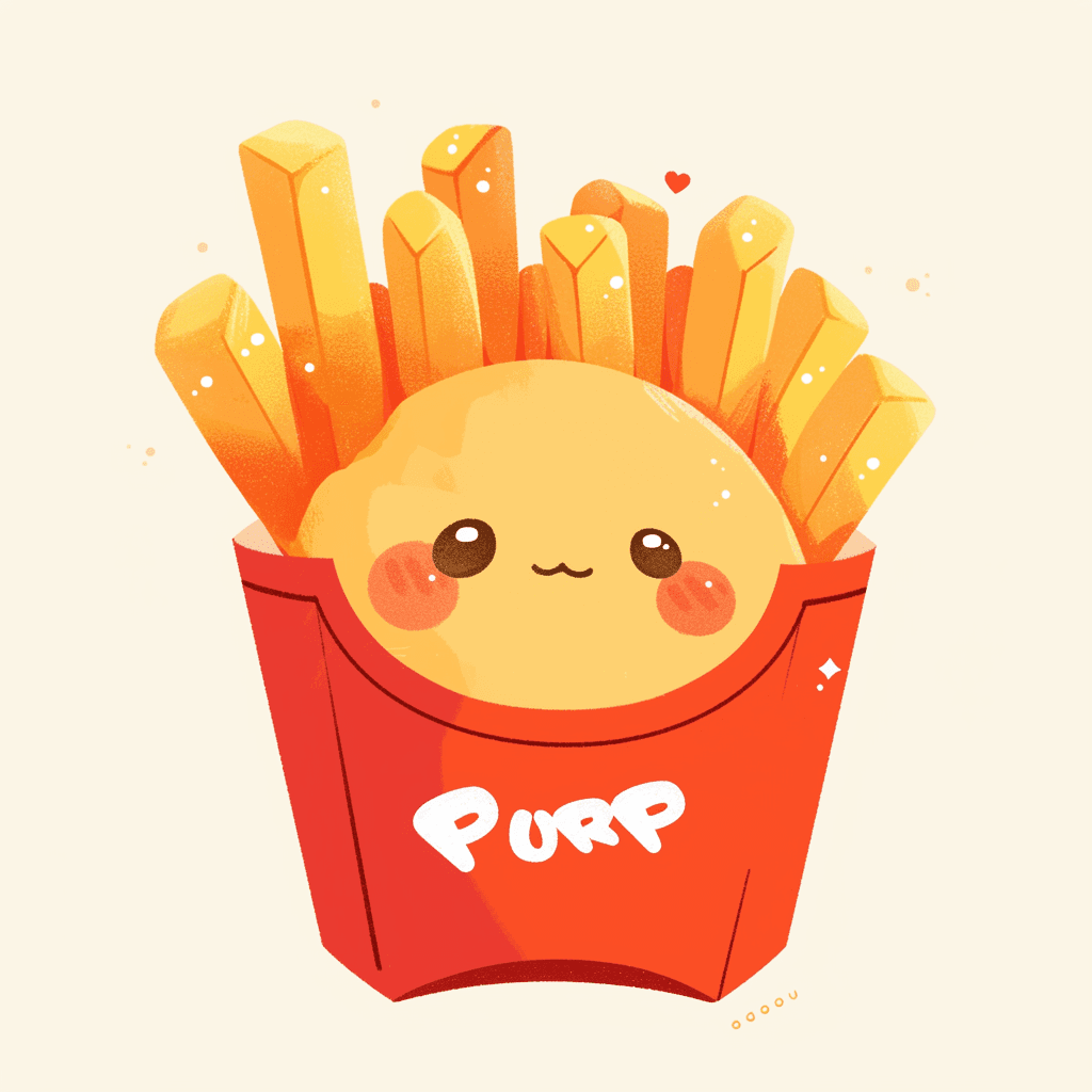 Fries Tribe original repeating artwork