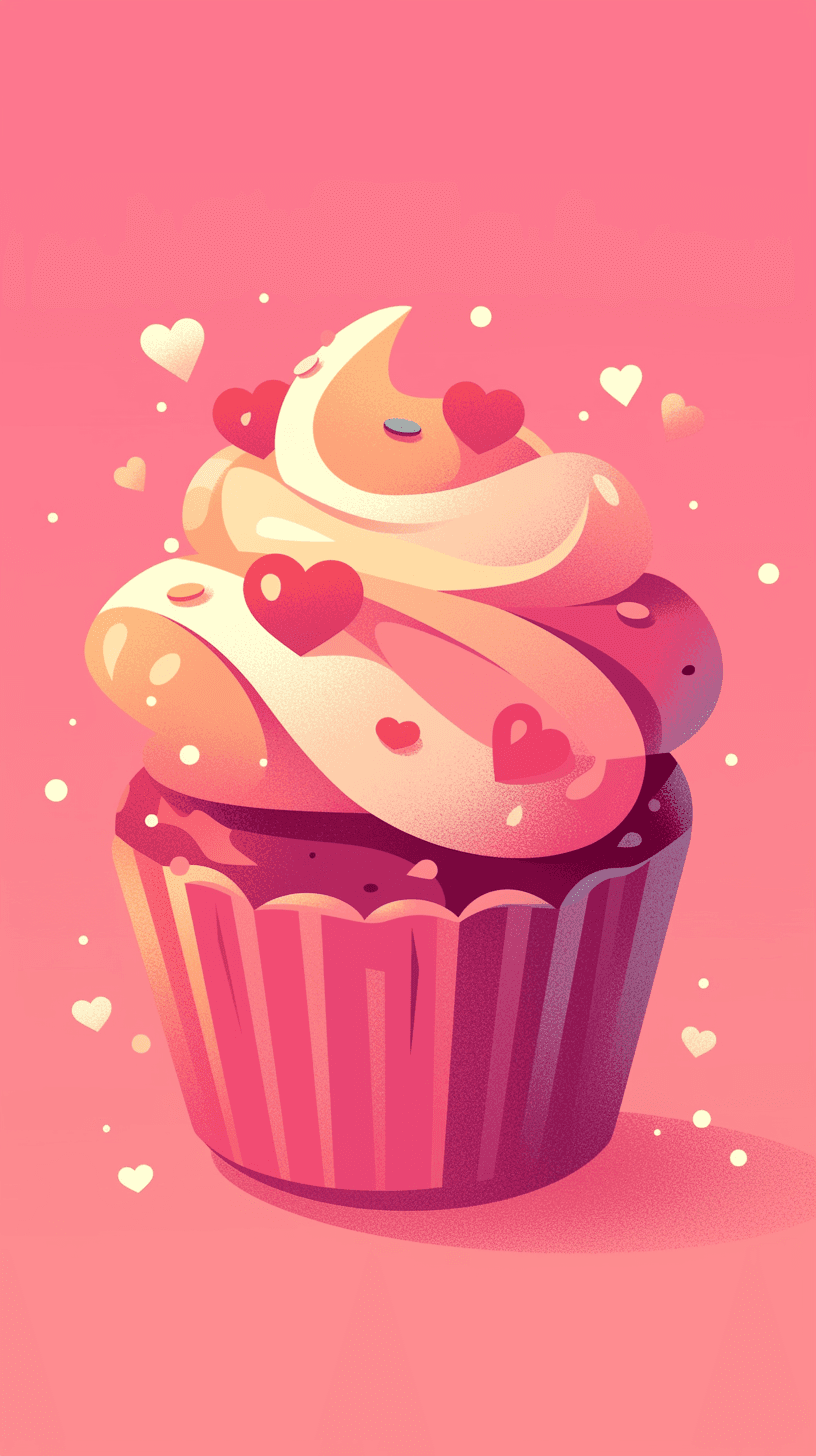Cake Gang original repeating artwork