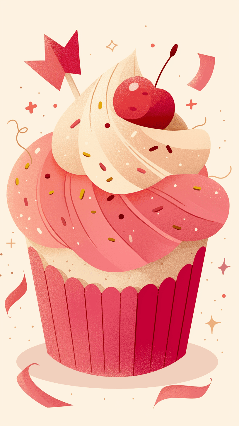 Cake Bop original repeating artwork