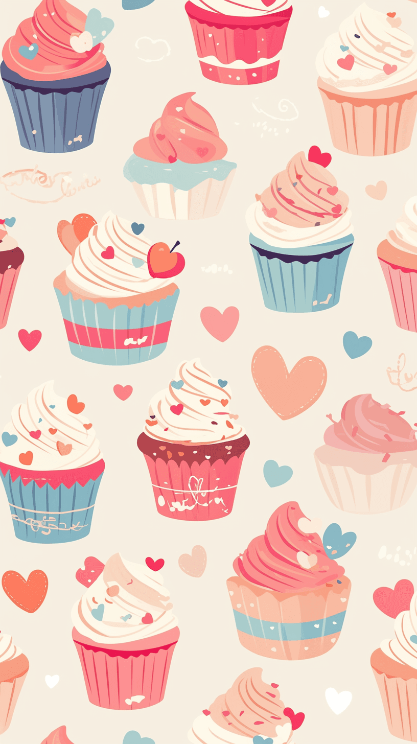 Cake 018 original repeating artwork