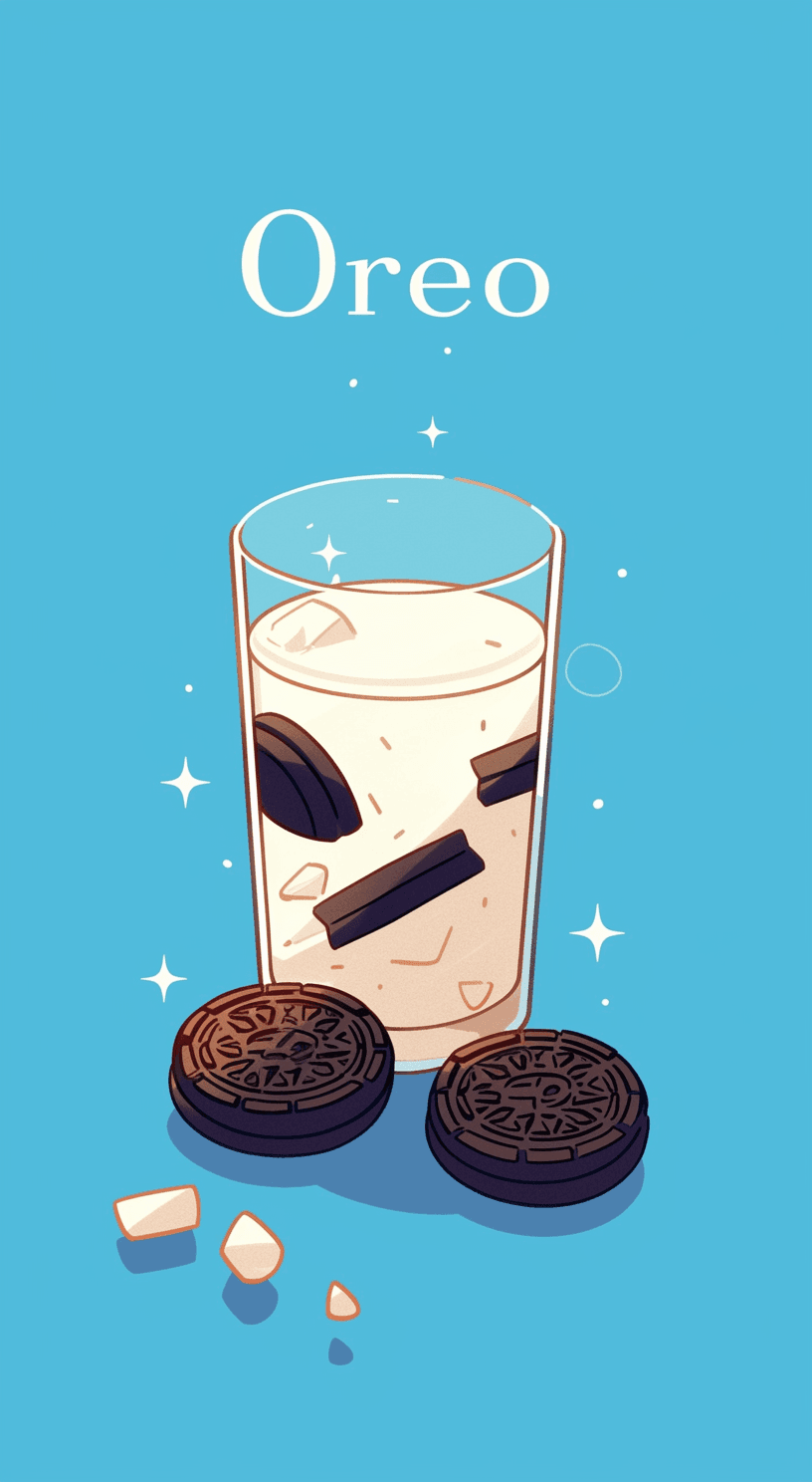 Cookie Loop original repeating artwork