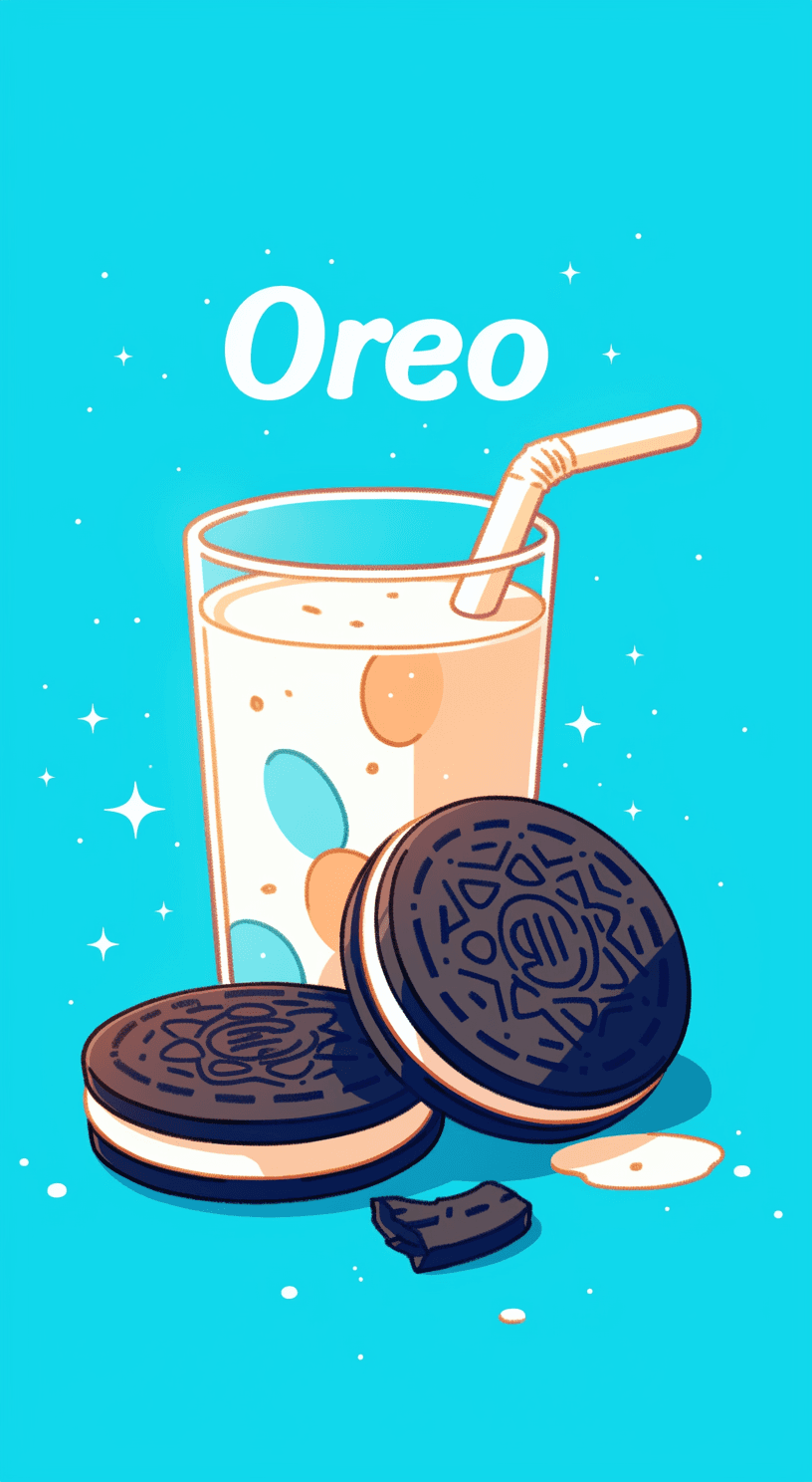 Cookie Zip original repeating artwork
