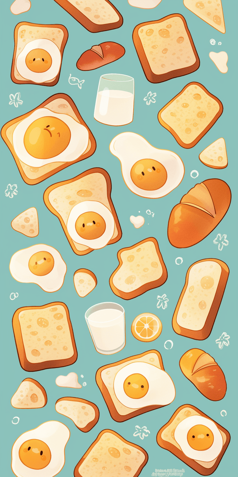 Bakery Ivory original repeating artwork