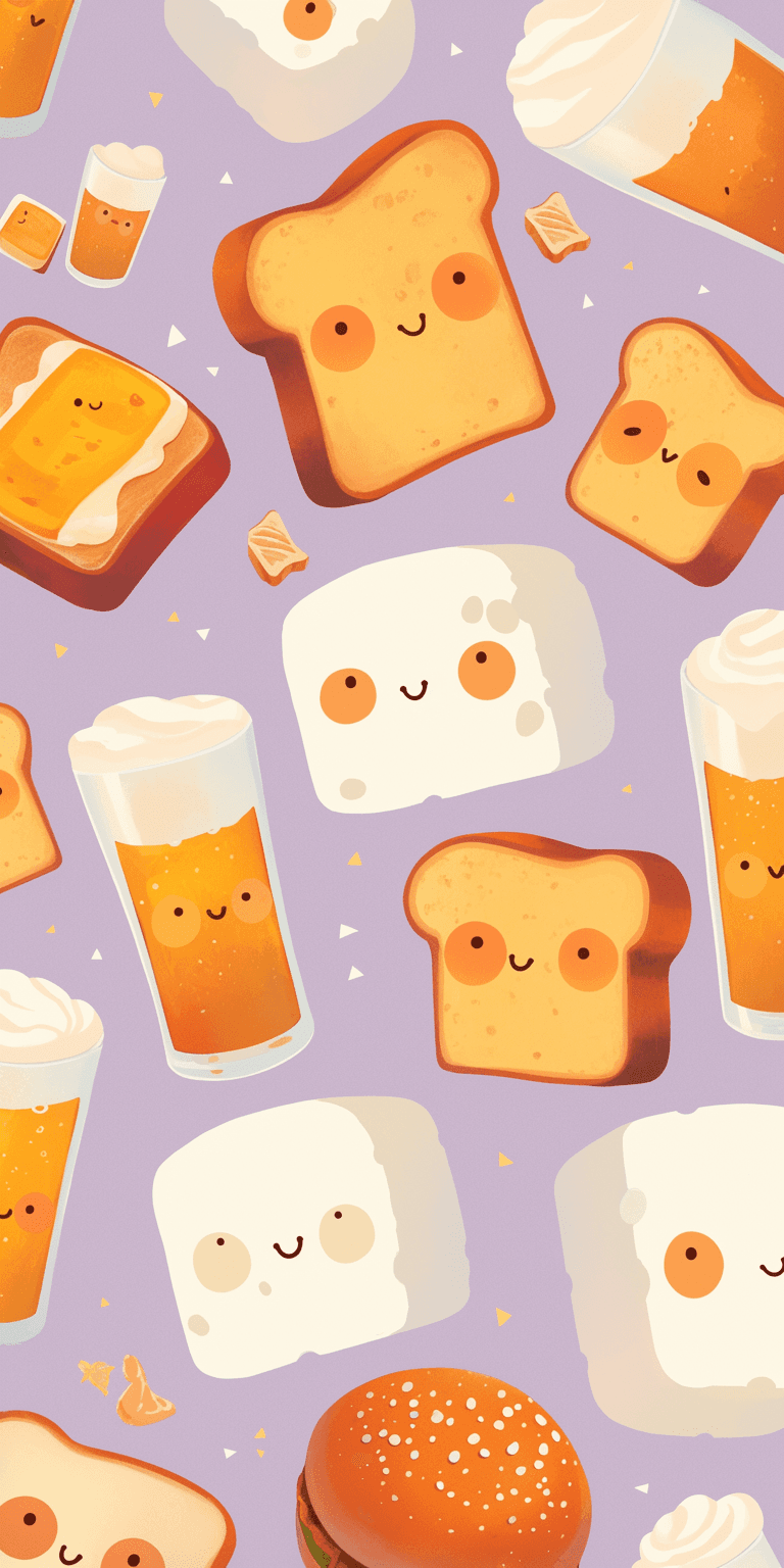 Bakery Corner original repeating artwork