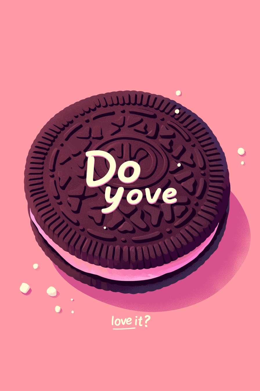 Dessert Snap original repeating artwork