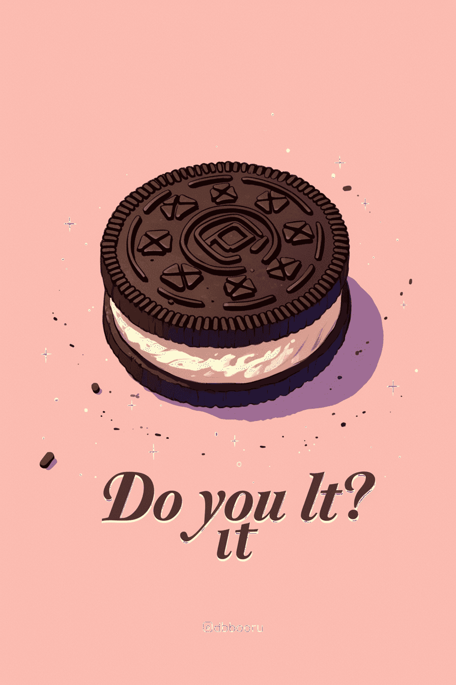 Dessert Bounce original repeating artwork