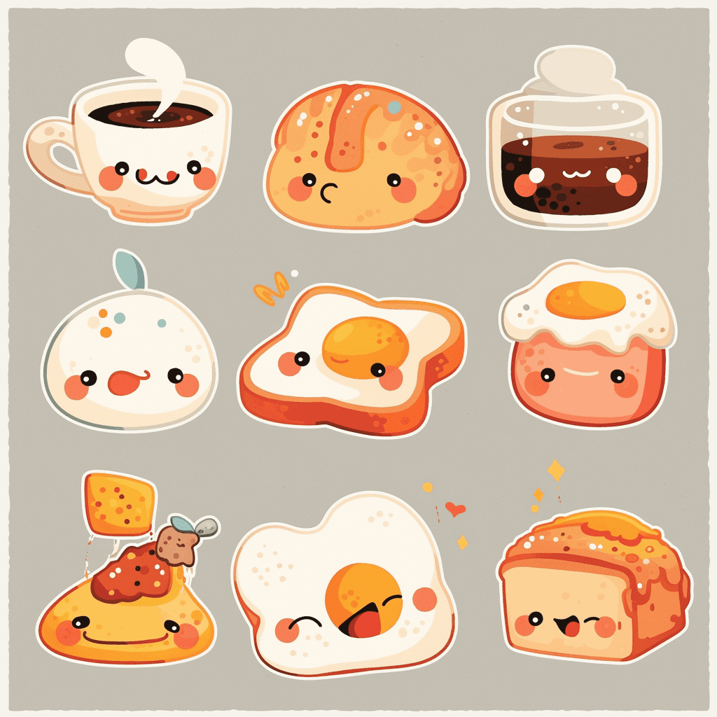 Bakery Dusk original repeating artwork
