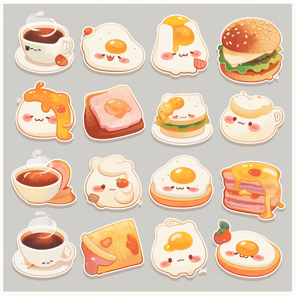 Bakery Amber original repeating artwork