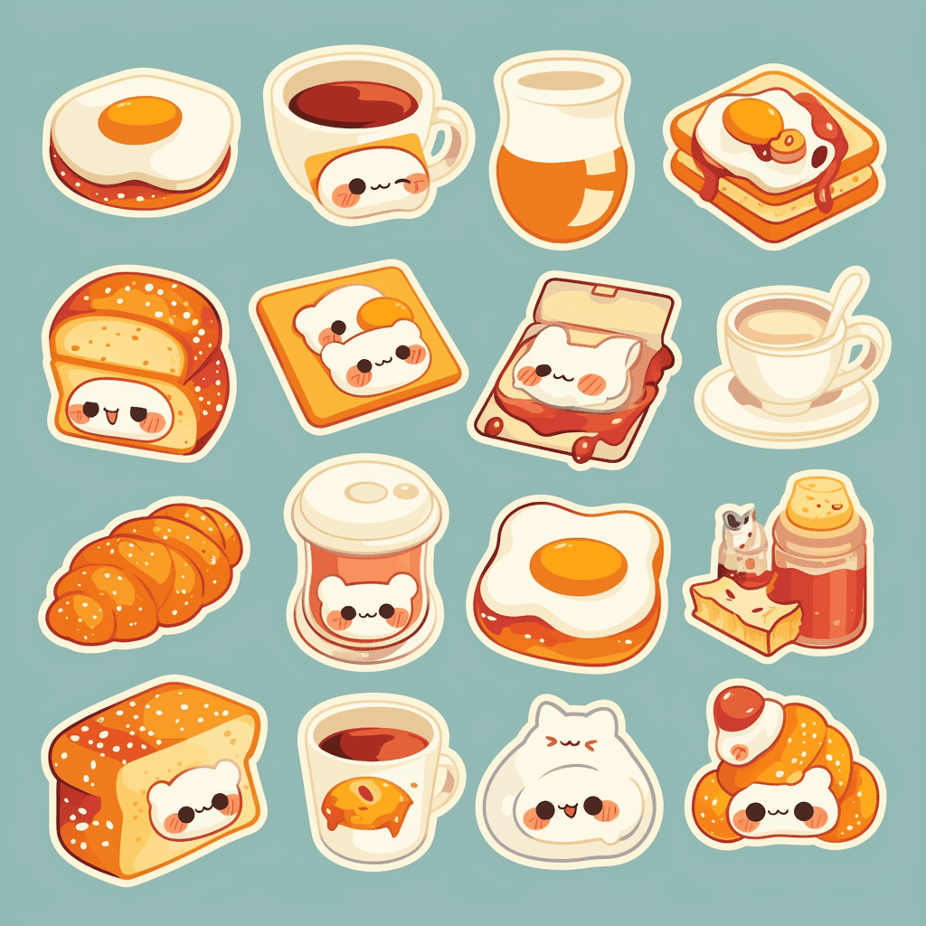 Bakery Mono original repeating artwork