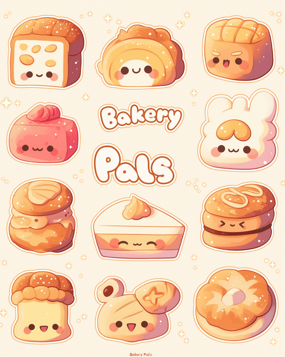 Bakery Festival original repeating artwork