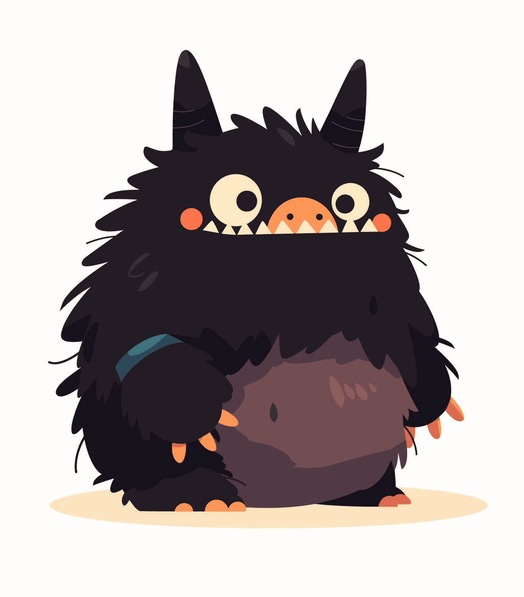 Monster Loop original repeating artwork