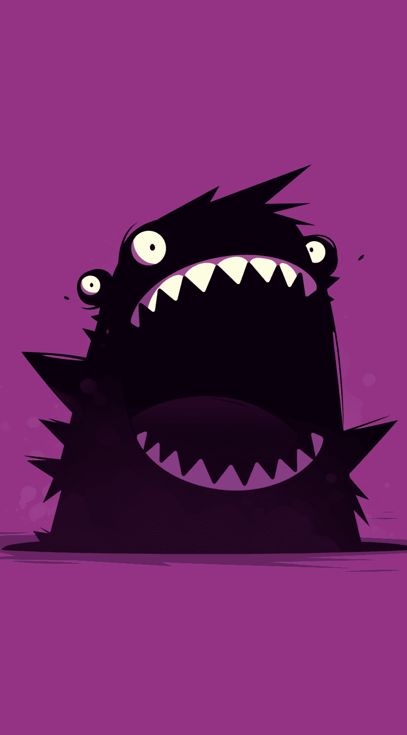 Monster Buzz original repeating artwork