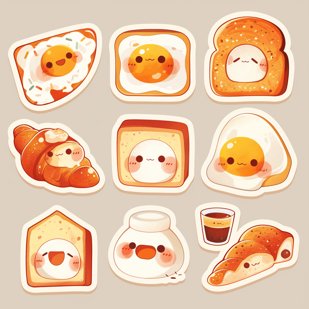 Bakery Go original repeating artwork