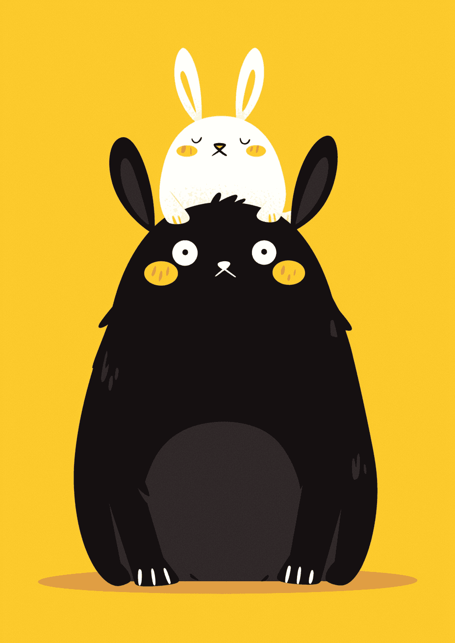 Bunny 371 original repeating artwork