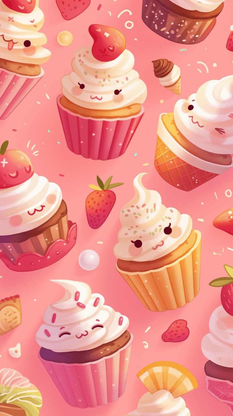 Cake Spin original repeating artwork