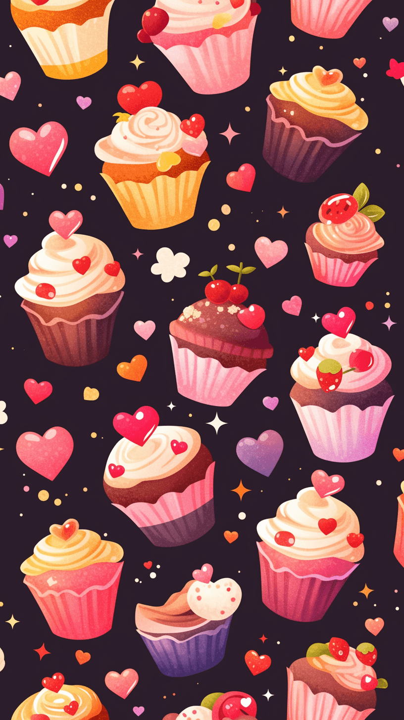 Cake 009 original repeating artwork