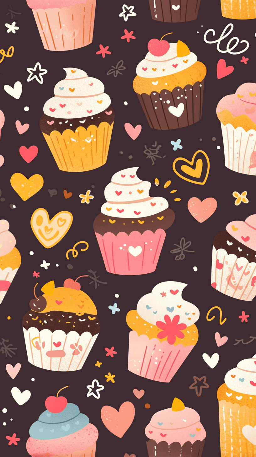Cake 008 original repeating artwork