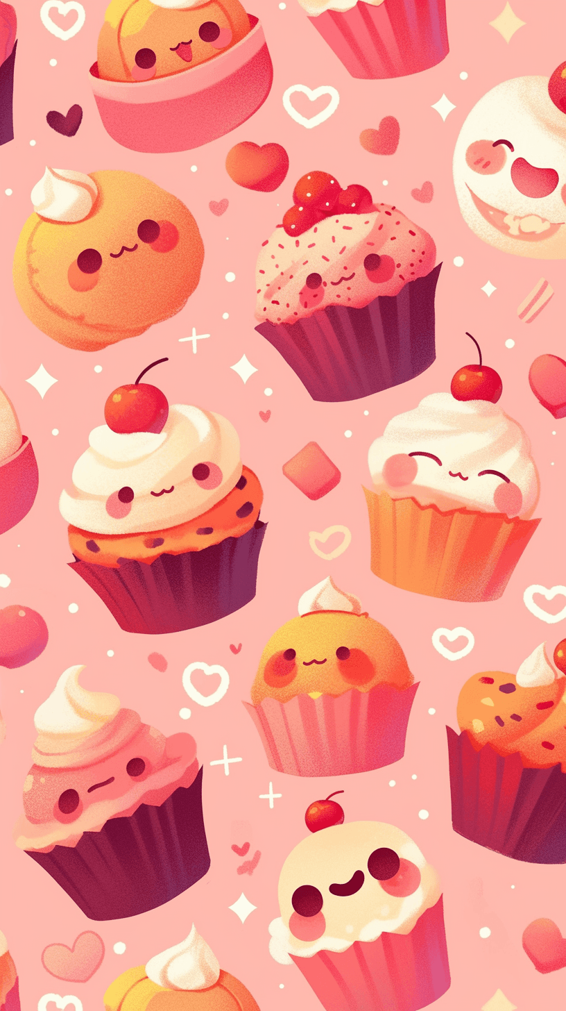 Cake East original repeating artwork