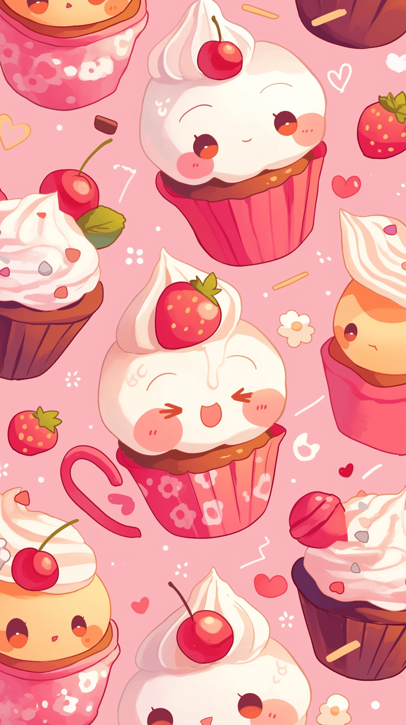 Cake Flow original repeating artwork