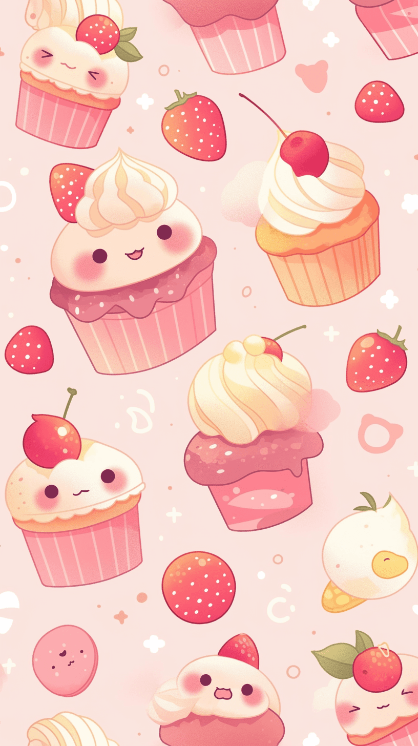 Cake Shade original repeating artwork