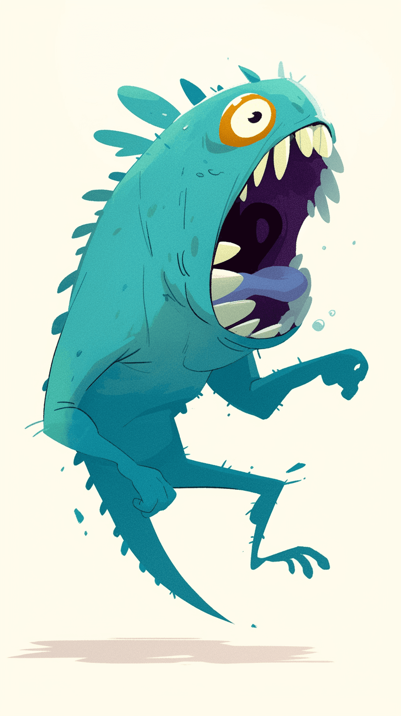 Monster 085 original repeating artwork