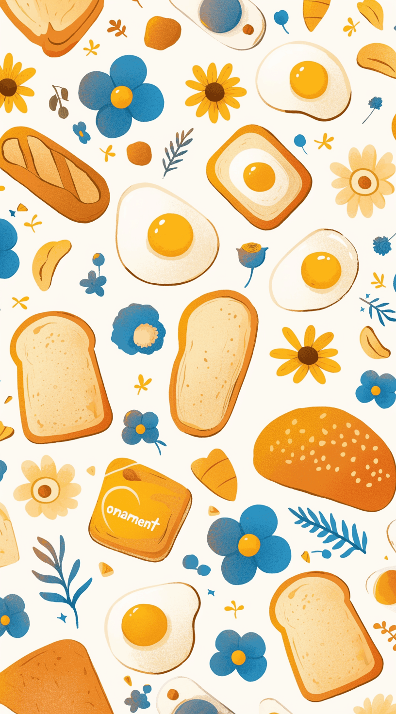 Cookie Bop original repeating artwork