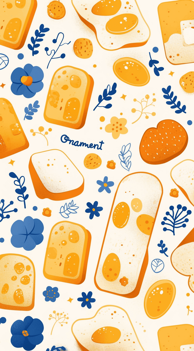 Cookie Carnival original repeating artwork