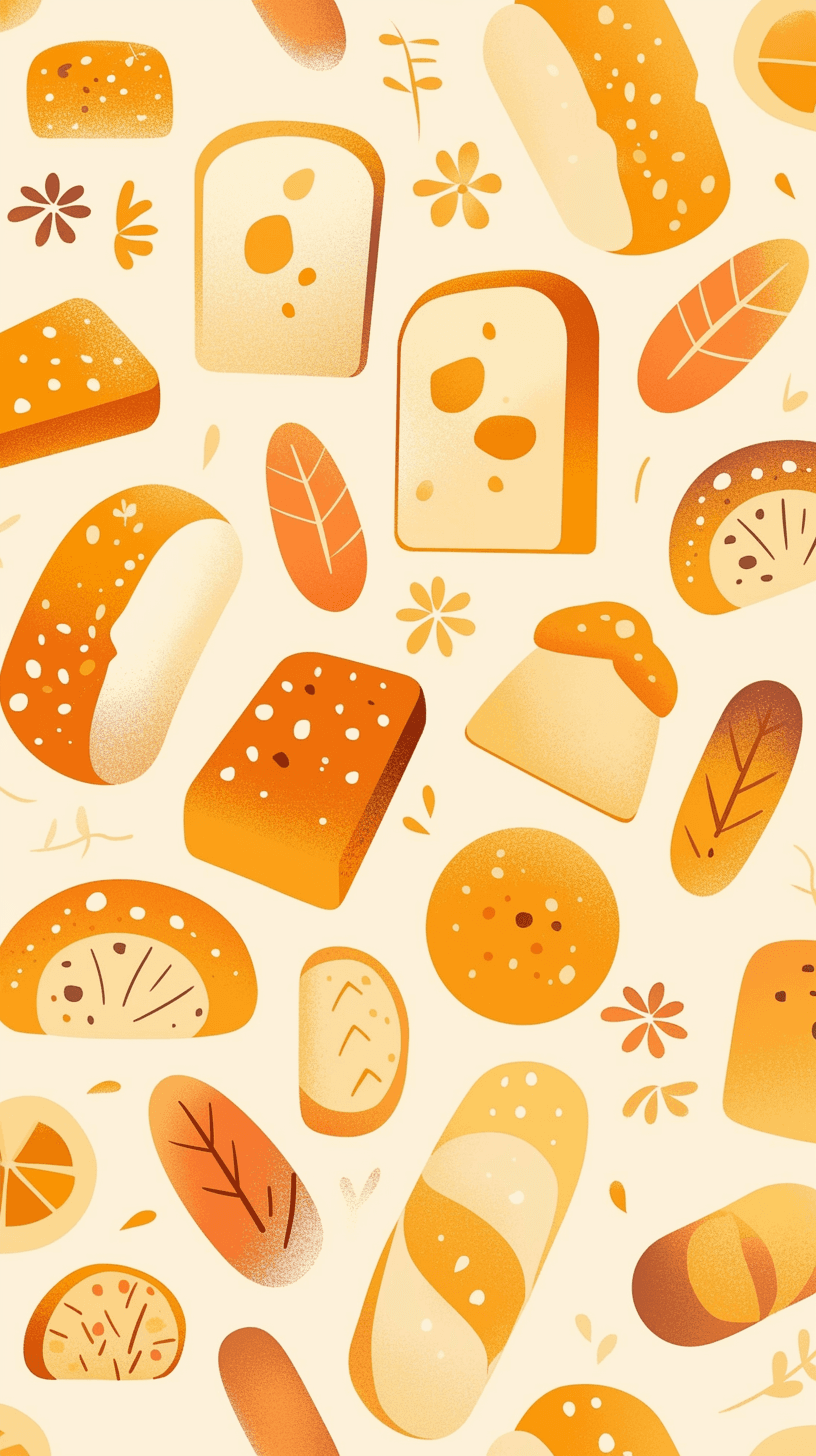 Bakery Rooftop original repeating artwork