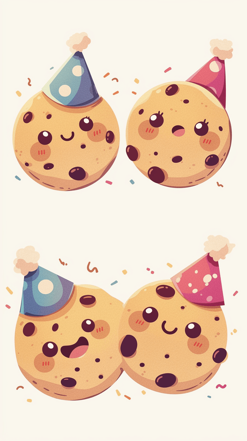 Cookie Pop original repeating artwork