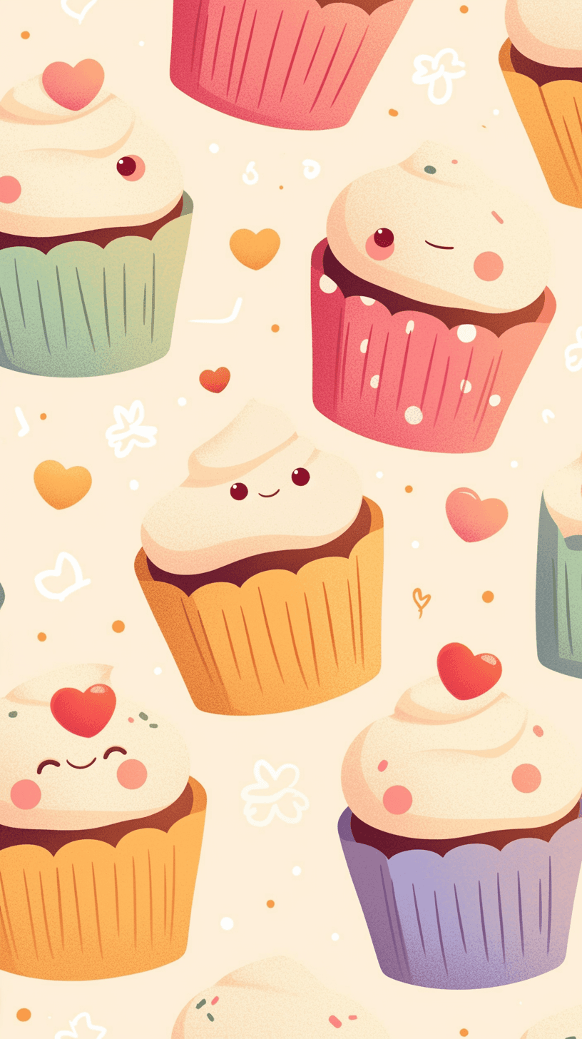 Cake Go original repeating artwork