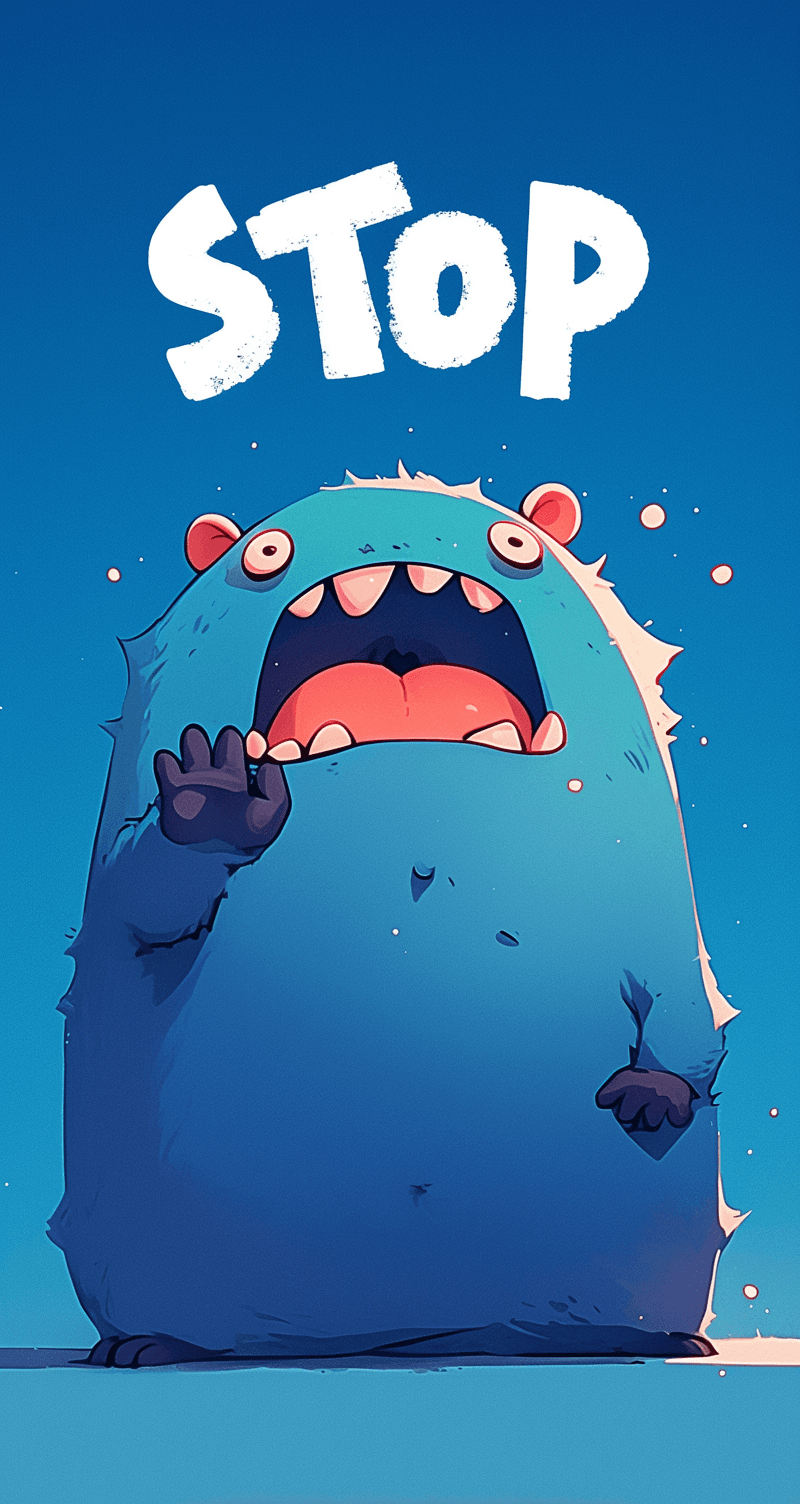 Monster 186 original repeating artwork