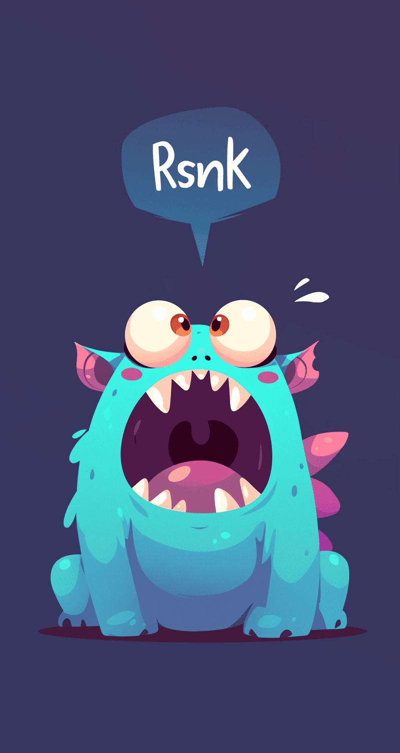 Monster 222 original repeating artwork