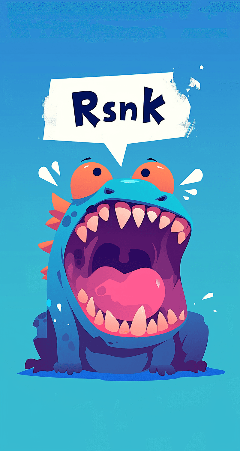 Monster Gleam original repeating artwork