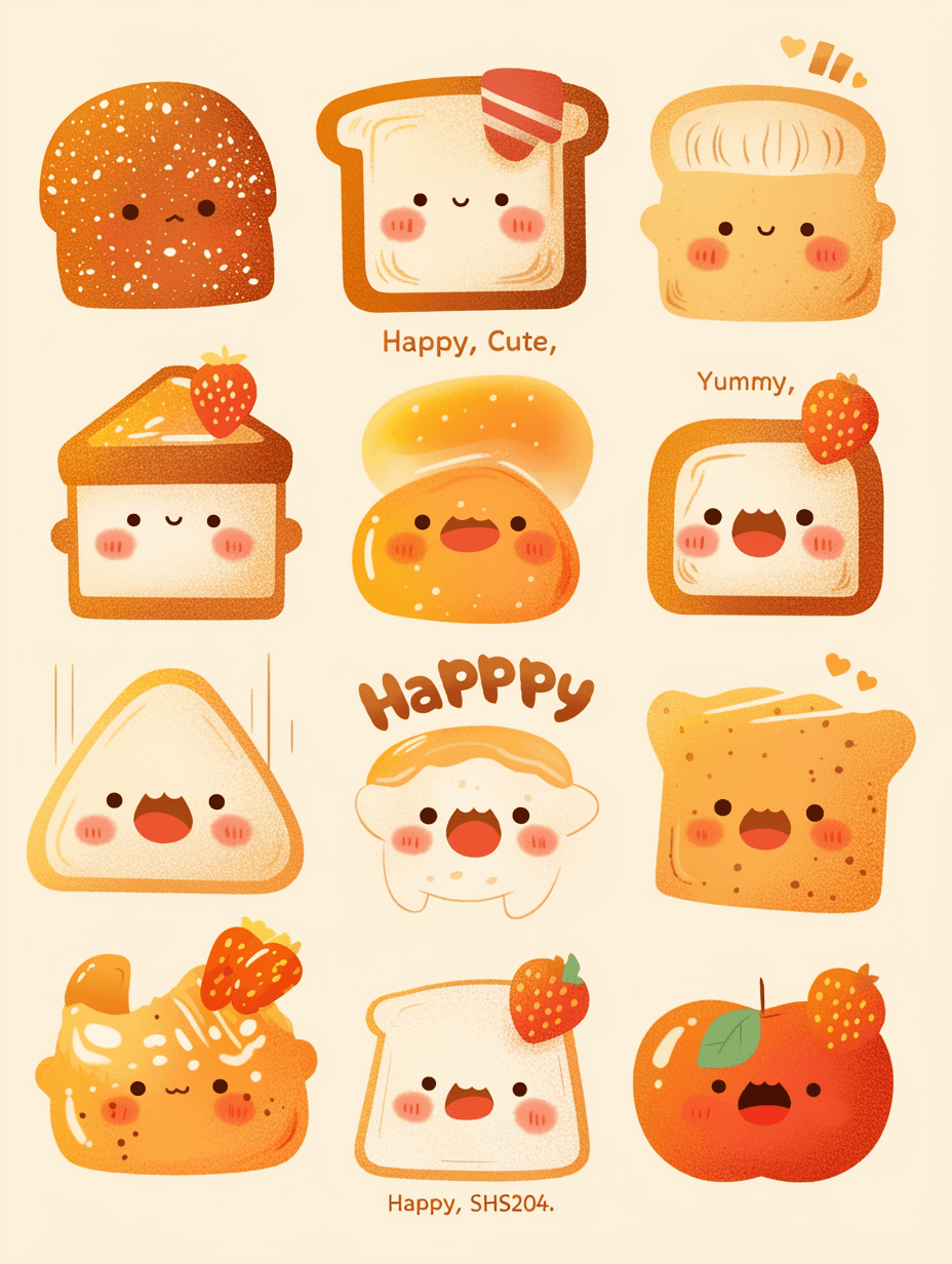 Bakery Beats original repeating artwork