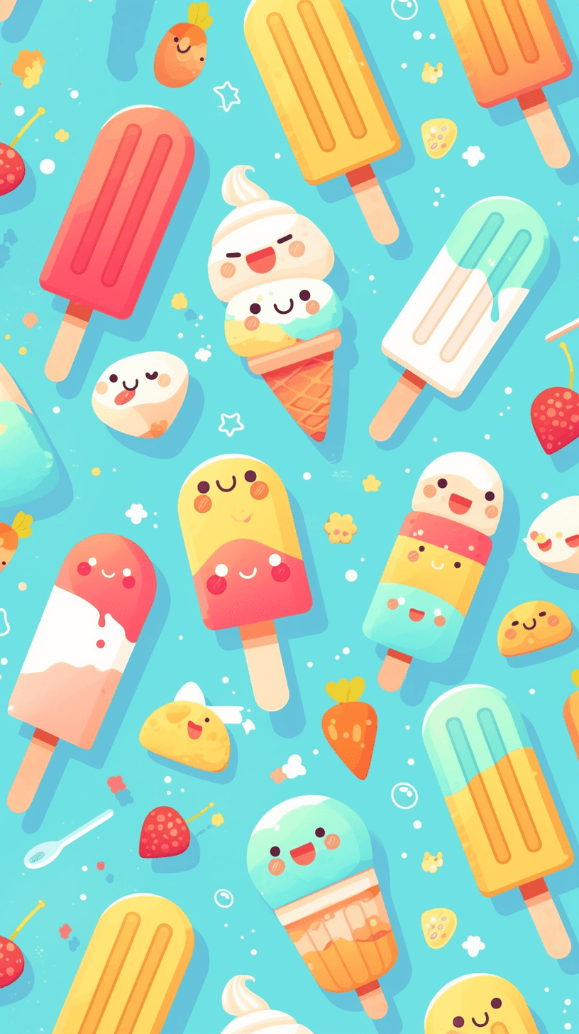 Ice Cream 064 original repeating artwork