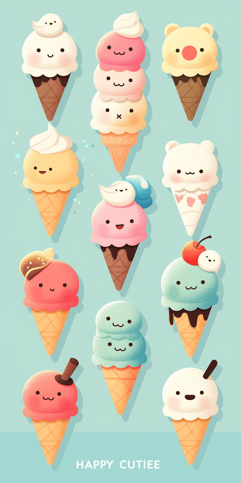 Ice Cream Press original repeating artwork