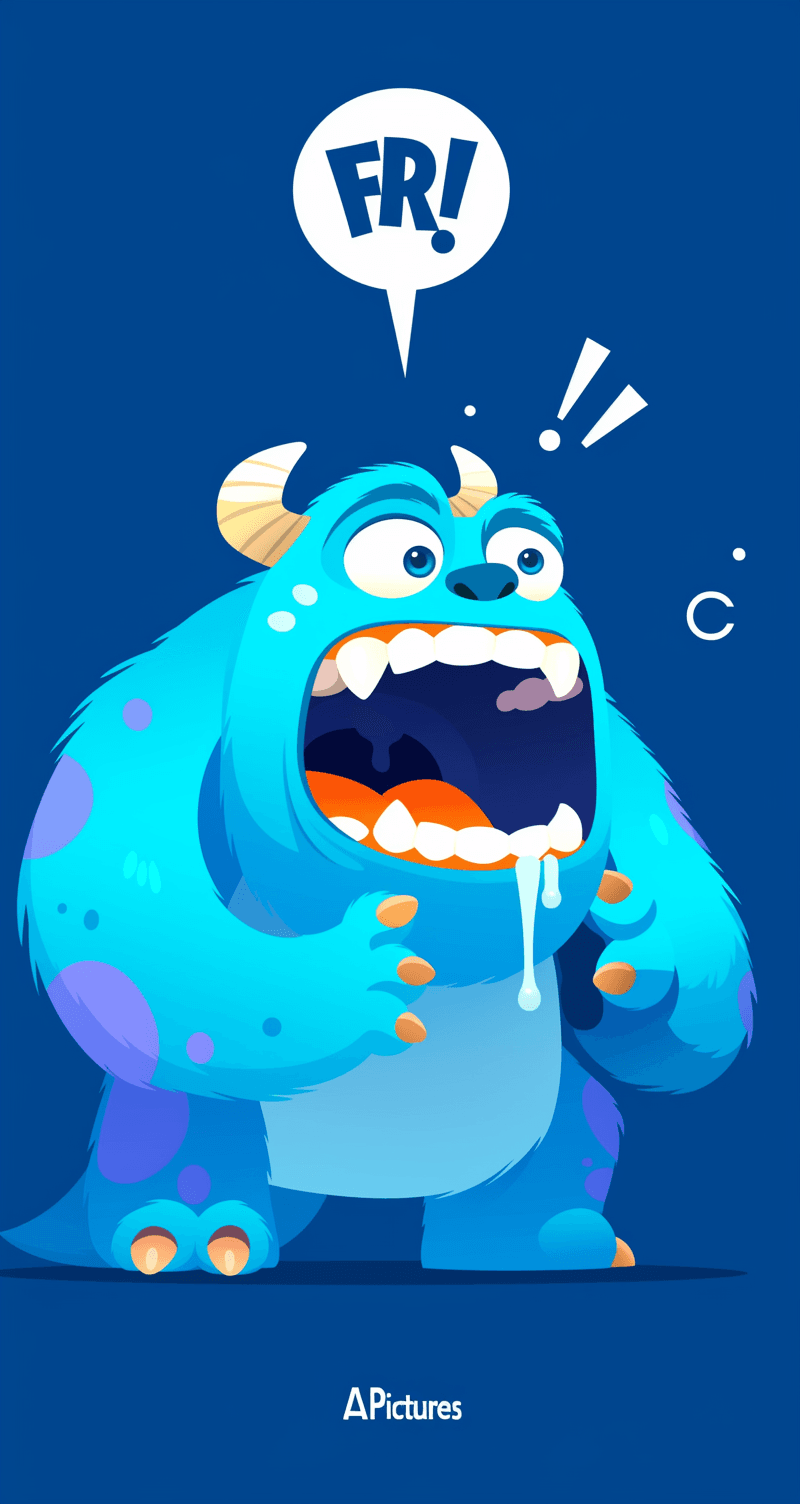 Monster 185 original repeating artwork