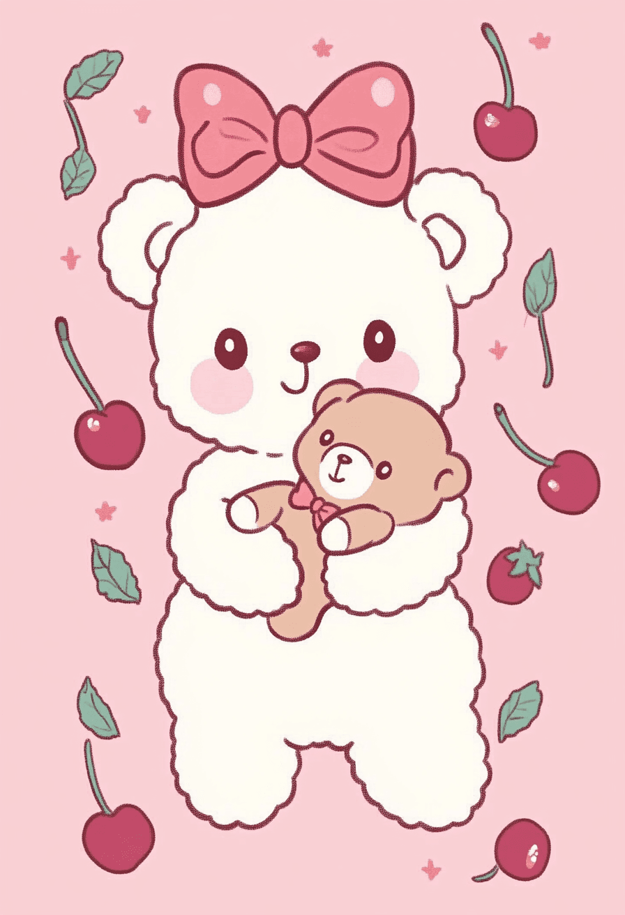 Bear Edition original repeating artwork