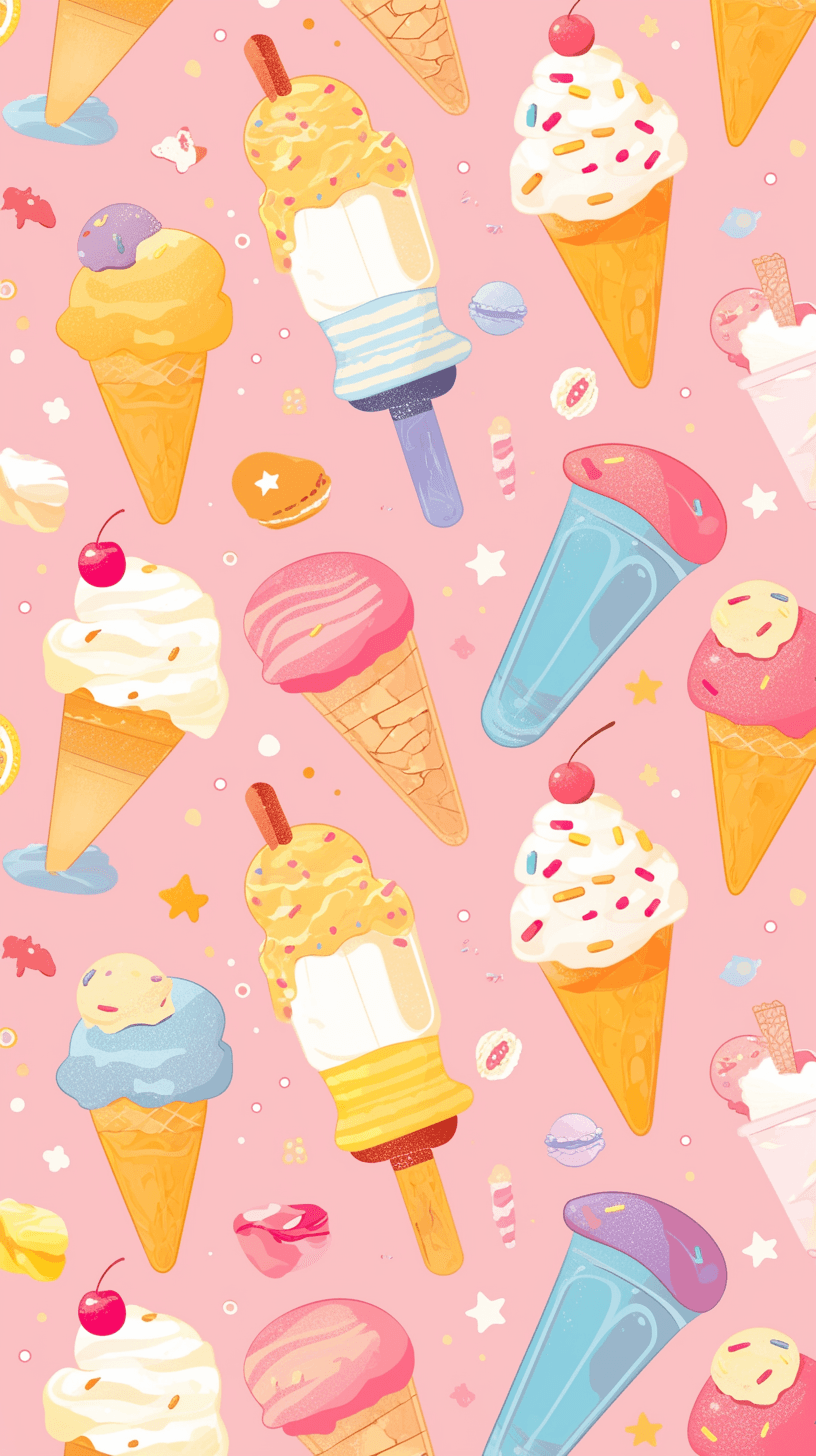 Ice Cream 055 original repeating artwork