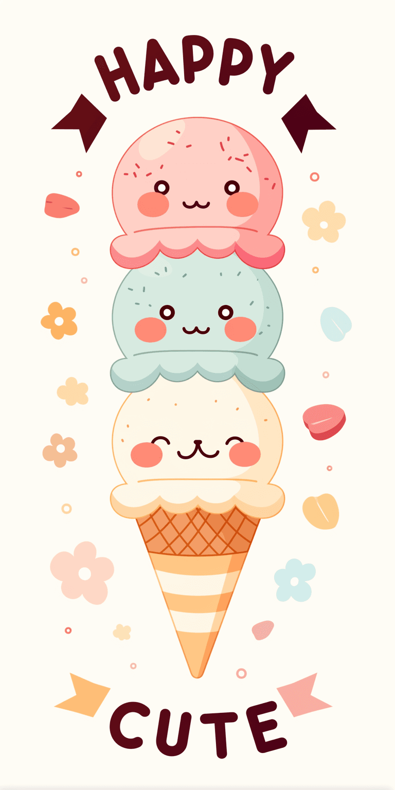 Ice Cream 059 original repeating artwork